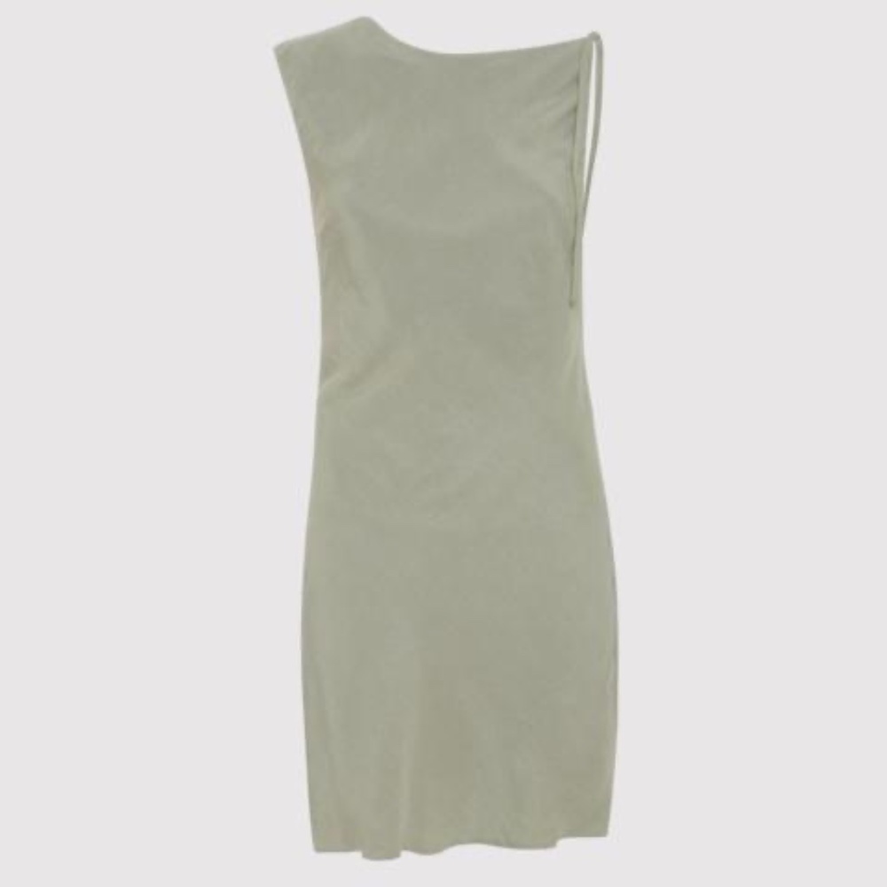 St. Agni Sophia Drape Mini Dress